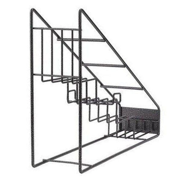 Wire Bottle Holder 4 Compartments Stainless Steel