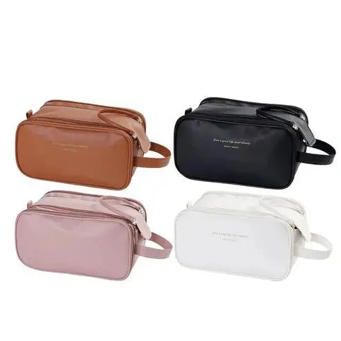 Women's Waterproof Travel Toiletry Bag with Handle