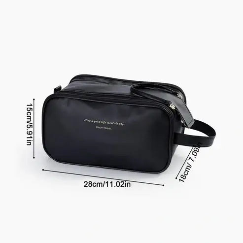 Women's Waterproof Travel Toiletry Bag with Handle