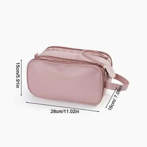 Women's Waterproof Travel Toiletry Bag with Handle