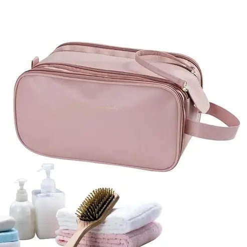 Women's Waterproof Travel Toiletry Bag with Handle