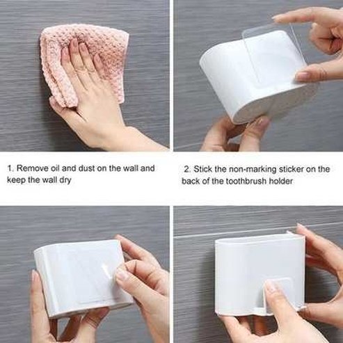 XIAOMI Wall-mounted Toothbrush Holder Organizer S