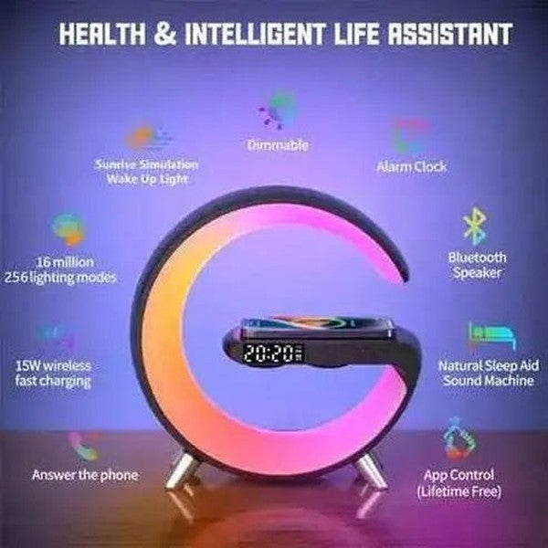 Xiaomi Smart Bluetooth Speaker Alarm Clock LED Table Lamp