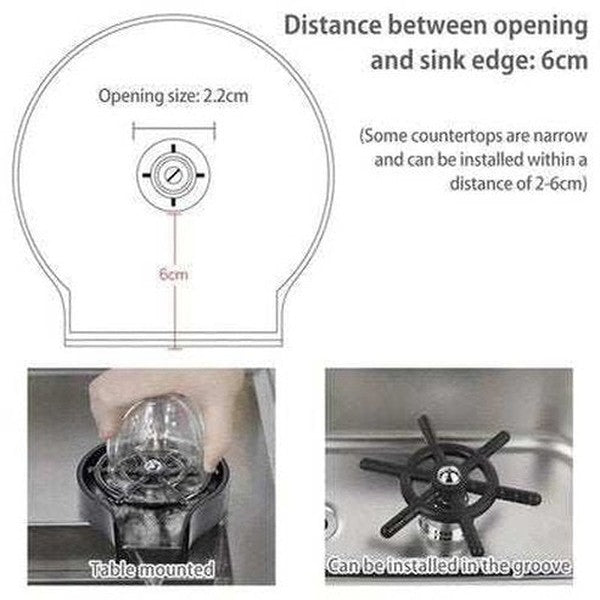 Xiaomi Youpin Faucet Glass Rinser For Kitchen