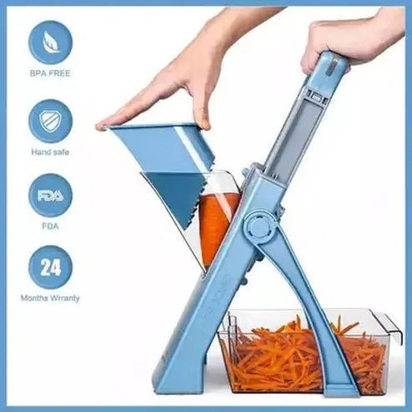 Versatile Kitchen Mandoline Slicer for Effortless Precision Slicing