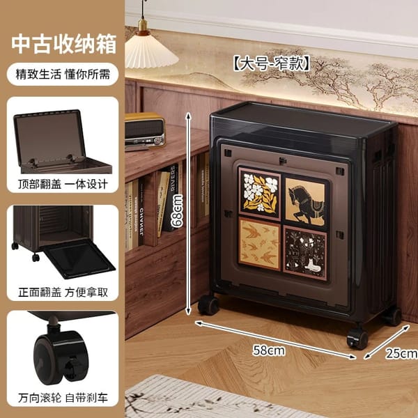 home storage box for seasonal clothing and household items