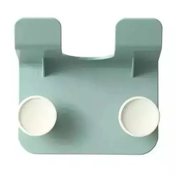 Storage Hair Dryer Rack Bathroom Accessory Mounts Green Wall-Mounted Hair Dryer Organizer Shelf – Dondepiso