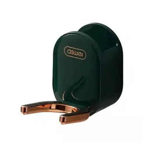 Hair Dryer Rack Wall-Mounted Bathroom Organizer Shelf with Hidden Hook Bathroom Storage Holder. Bathroom Accessories. Type: Bathroom Accessory Mounts.