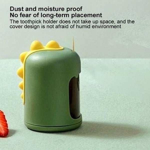 the cartoon pressing toothpick box is made of high-quality pp and tpr materials, which are not only resistant to beating, but also wear-resistant and durable.