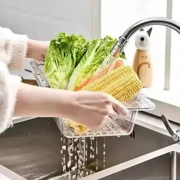 Sink drain basket Colanders & Strainers Kitchen Sink Retractable Food Strainer Basket · Dondepiso