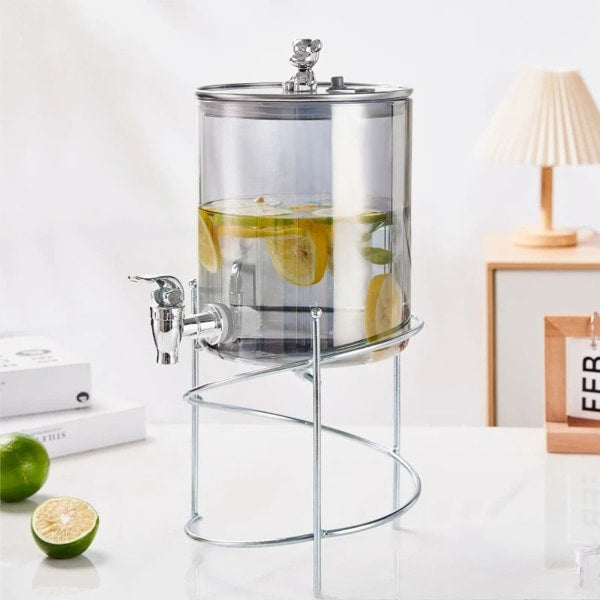 Glass Cold Water Container for Home and Kitchen