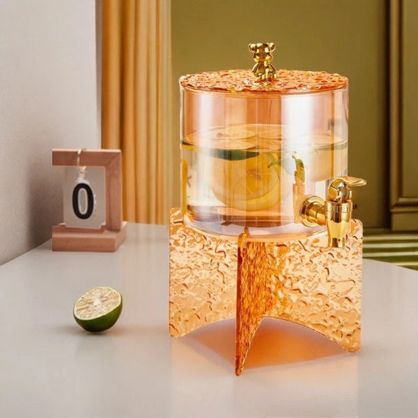 Refrigerator Compatible Beverage Dispenser for Cold Water
