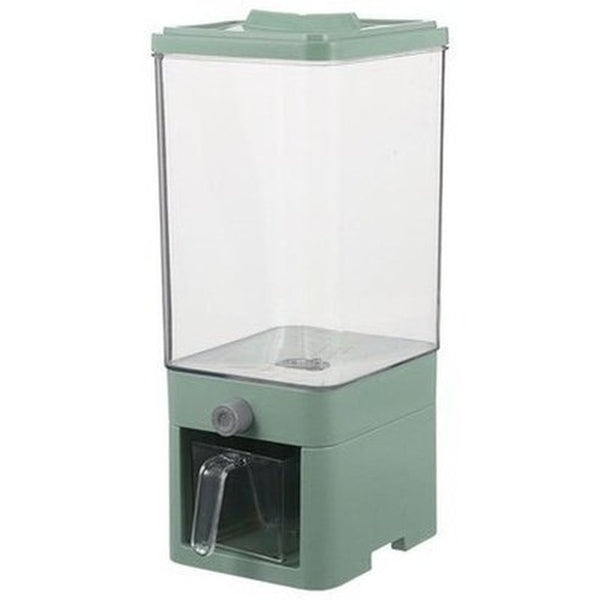 countertop bucket rice storage dispenser cereal organizer container household cereal dispenser bucket grain dispenser for desktop. food storage: food storage containers.