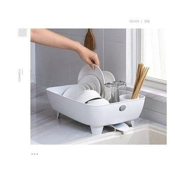 Kitchen Sink Plastic Tableware Drainer Countertop Dish Organizer Chopsticks Knife Fork Drying Storage. Kitchen Tools and Utensils. Type: Dish Racks and Drain Boards.
