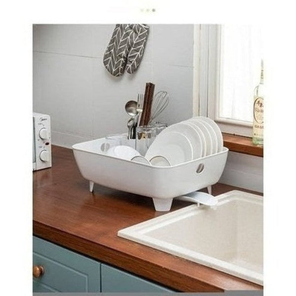 Kitchen Sink Plastic Tableware Drainer Countertop Dish Organizer Chopsticks Knife Fork Drying Storage. Kitchen Tools and Utensils. Type: Dish Racks and Drain Boards.