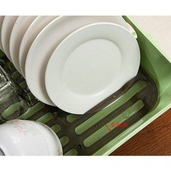 Kitchen Sink Plastic Tableware Drainer Countertop Dish Organizer Chopsticks Knife Fork Drying Storage. Kitchen Tools and Utensils. Type: Dish Racks and Drain Boards.