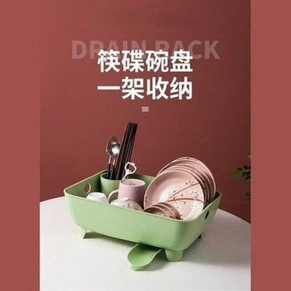 Kitchen Sink Plastic Tableware Drainer Countertop Dish Organizer Chopsticks Knife Fork Drying Storage. Kitchen Tools and Utensils. Type: Dish Racks and Drain Boards.