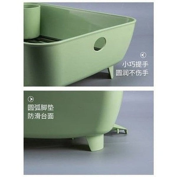 Kitchen Sink Plastic Tableware Drainer Countertop Dish Organizer Chopsticks Knife Fork Drying Storage. Kitchen Tools and Utensils. Type: Dish Racks and Drain Boards.