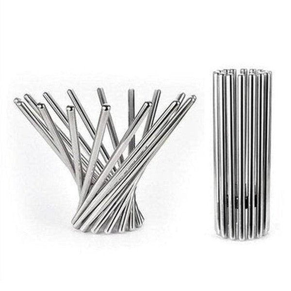 stainless steel folding rotating fruit bowl. this stainless steel fruit rack offers an attractive, space-saving storage solution for your home. type: decorative trays