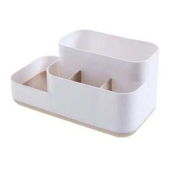 Desktop storage drawer with 5 tiered dividing compartments