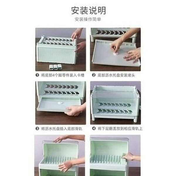 Display Countertop Countertop Tableware Storage Box