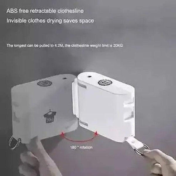 Wall Mounted Indoor Outdoor Clothesline