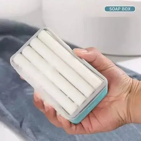 Multipurpose storage hands free soap foam box