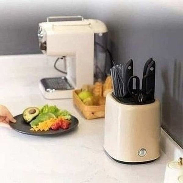Circular Knife Organizer Block Kitchenware Storage