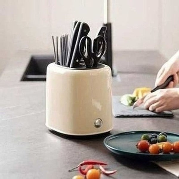 Circular Knife Organizer Block Kitchenware Storage