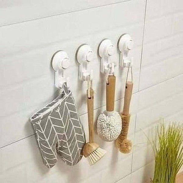 Wall-Mounted Waterproof Bathroom Vacuum Hook