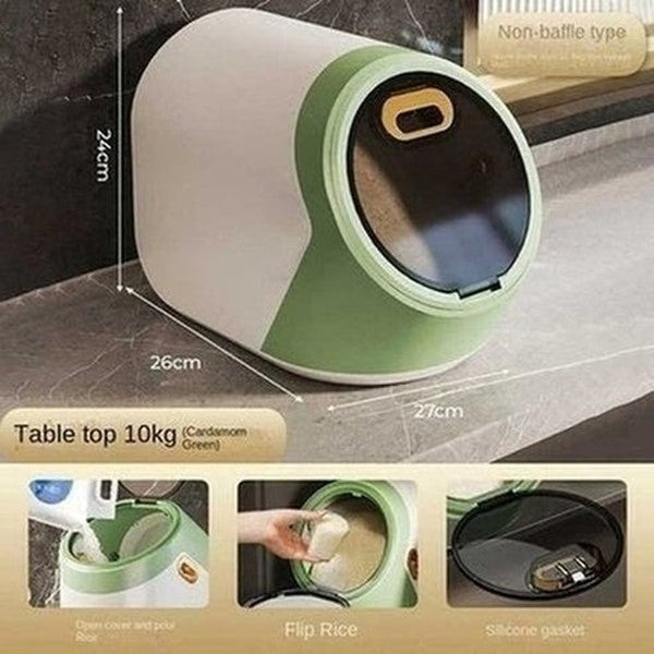 Large Food Storage Container Rice Barrels Sealed Cereal Dispenser Rice Tank Grain Box Kitchen Storage Container. Food Storage. Type: Food Storage Containers.