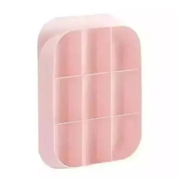 Hanging Underwear Storage Box Household Storage Containers Pink / China Wall Mount Hanging Underwear Storage Box – Dondepiso