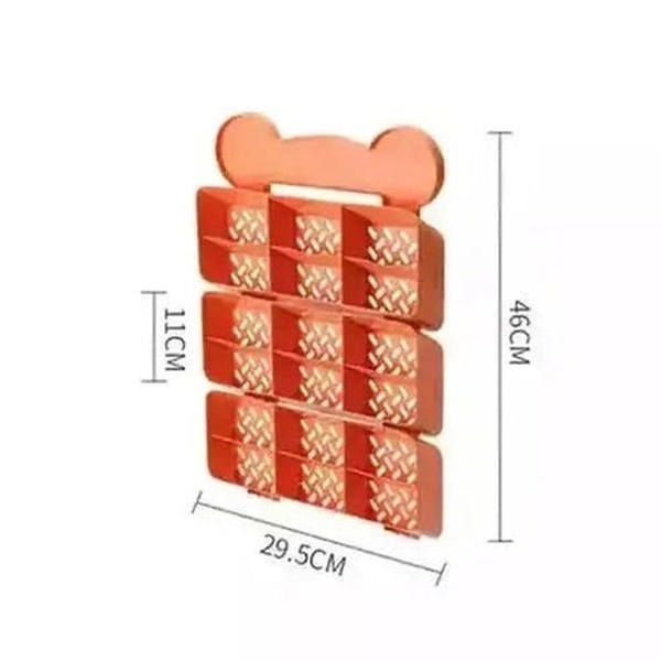 Hanging Closet Storage Rack Closet Organizers & Garment Racks Wall Mount Closet Storage Hanging Rack – Dondepiso