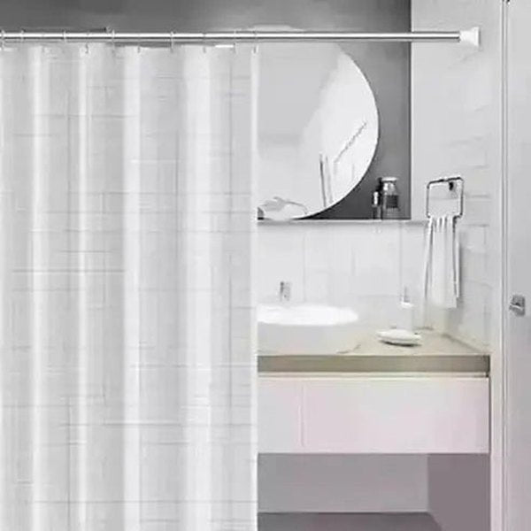 Shower Curtain Rod Shower Rods Sturdy Telescopic Shower Curtain Rod – Dondepiso