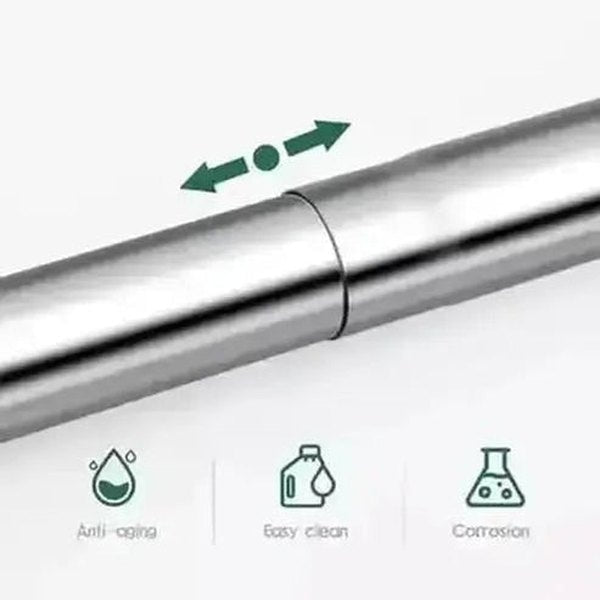 Shower Curtain Rod Shower Rods Sturdy Telescopic Shower Curtain Rod – Dondepiso