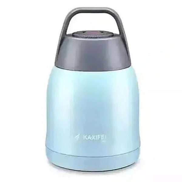 Cute Bento Box Lunch Boxes & Totes Sky Blue Outdoor Portable Stainless-Steel Lunch Box – Dondepiso