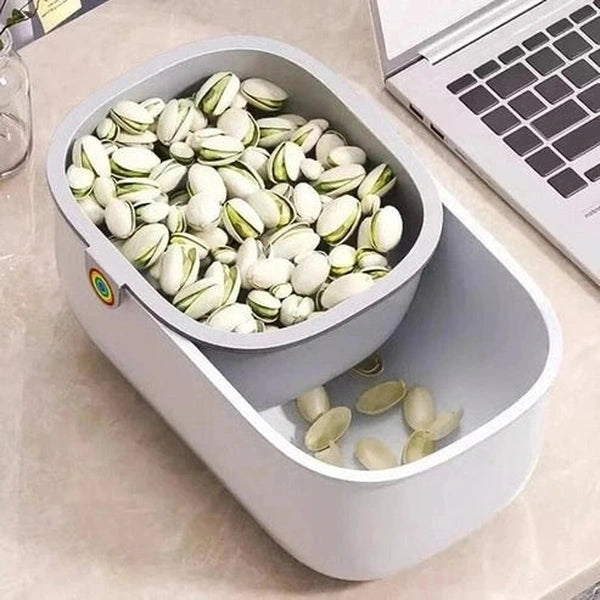 Double-Layer Memory Storage Snack Basket