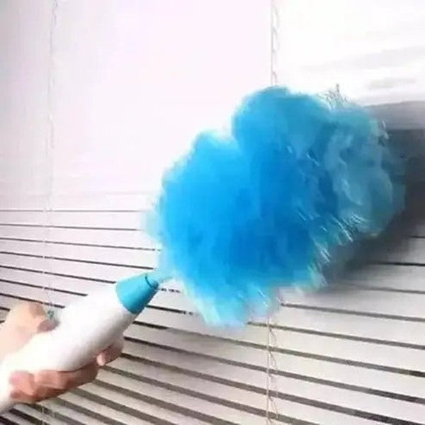 Electric Rotary Duster Dusters Blue 360° Rotary Adjustable Electric Duster – Dondepiso