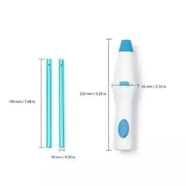 Electric Rotary Duster Dusters Blue 360° Rotary Adjustable Electric Duster – Dondepiso