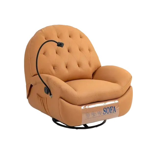 Electric Revolving Recliner Sofa Chair with Adjustable Backrest