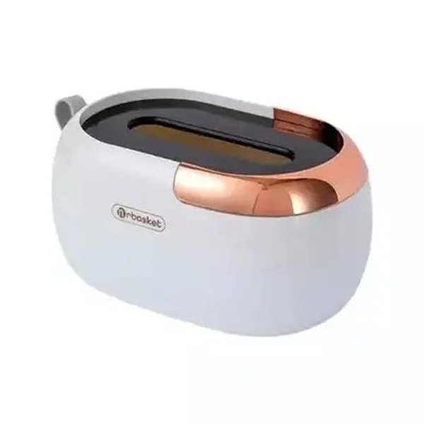 Napkin Dispenser Box Facial Tissue Holders White Tissue Dispenser Box with Pressure Spring – Dondepiso