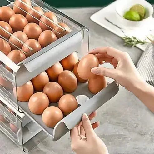 Egg Storage Container With Drawer Box