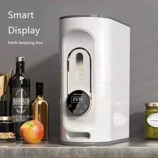 Smart Rice Bucket Food Storage Containers Smart Electric Vacuum Rice Storage Container · Dondepiso