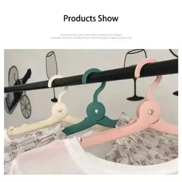 Folding Hanger Retractable Hangers Multi-purpose foldable travel hanger – Dondepiso