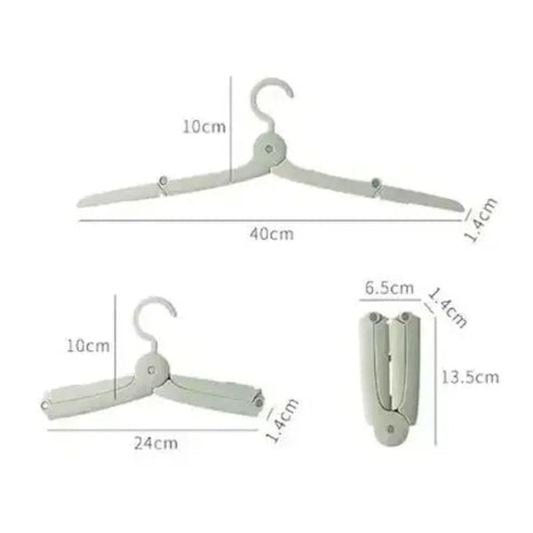 Folding Hanger Retractable Hangers Multi-purpose foldable travel hanger – Dondepiso