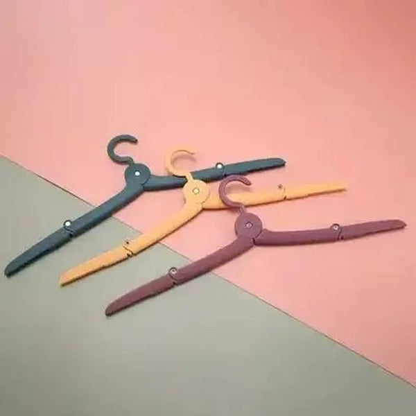 Folding Hanger Retractable Hangers Multi-purpose foldable travel hanger – Dondepiso