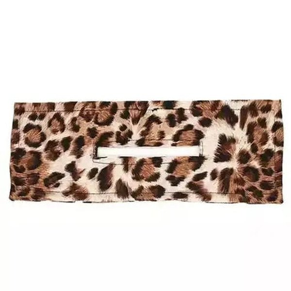 Easy Hair Bun Headbands leopard Easy Hair Bun Women Hair Styling Headband · Dondepiso