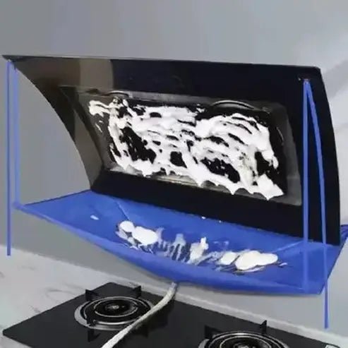 Extractor hood cleaning kit Household Cleaning Supplies Blue Range Hood Cleaning Pipe and Bag Kit · Dondepiso