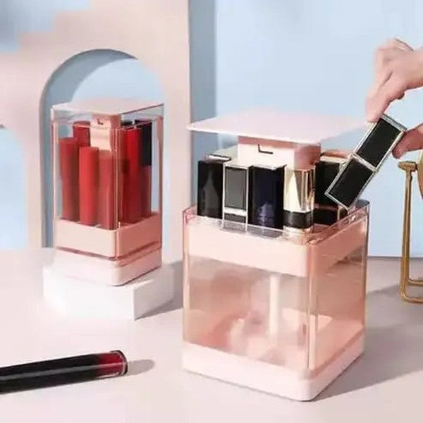 Pop-up Lipstick Stand Household Storage Containers Pop-up 12-Grids Storage Lipstick Stand – Dondepiso