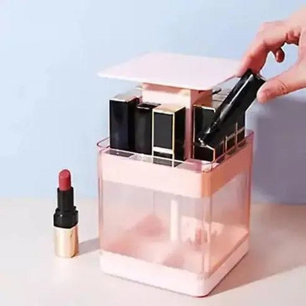 Pop-up Lipstick Stand Household Storage Containers Pop-up 12-Grids Storage Lipstick Stand – Dondepiso